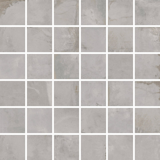 Oxyd Light Grey | Mosaico | Ceramic tiles | Rondine