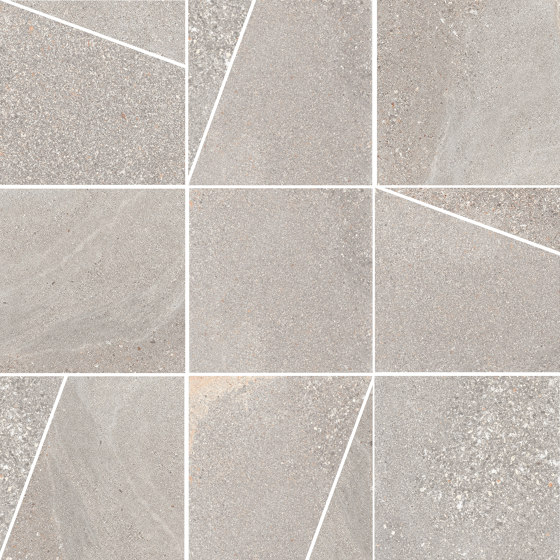 Pietra di Panama Grey | Mosaico Trapezi | Ceramic tiles | Rondine