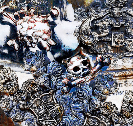 Skulls | Künstlertapete | Wandbeläge / Tapeten | Ginny Litscher