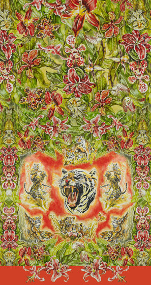 Tiger | artist wallpaper | Carta parati / tappezzeria | Ginny Litscher