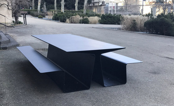 Eqer Picnic table | Table-seat combinations | TF URBAN