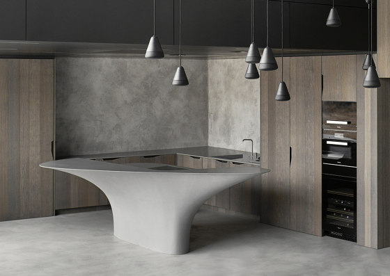 Kitchen Island Concrete | Island kitchens | AMOS DESIGN