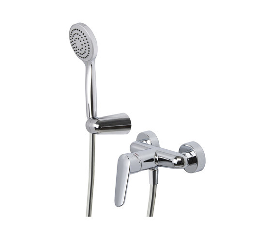 Spot F3005 | Exposed shower mixer with shower set | Shower controls | Fima Carlo Frattini