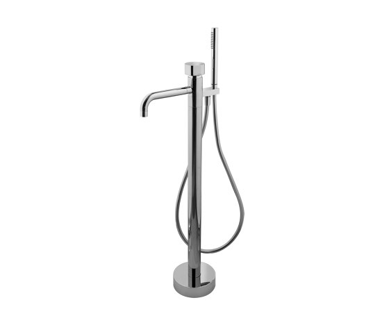 So F3184/4 | Mezclador de suelo para bañera con set de ducha | Grifería para bañeras | Fima Carlo Frattini