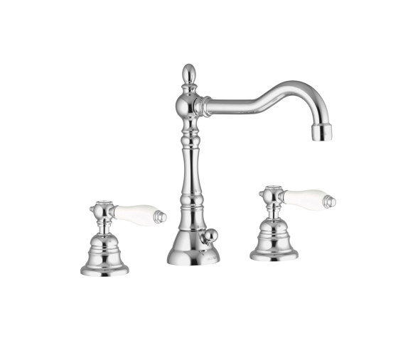 Herend F5401 | 3-holes basin mixer with swivel spout | Wash basin taps | Fima Carlo Frattini