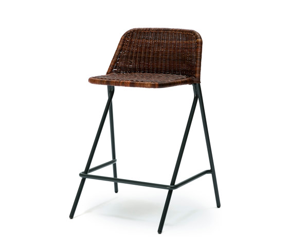 Kakī stool with backrest | Sgabelli bancone | Feelgood Designs