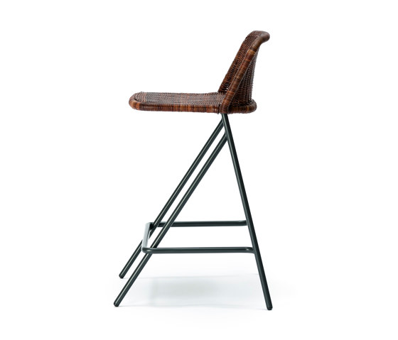 Kakī stool with backrest | Bar stools | Feelgood Designs