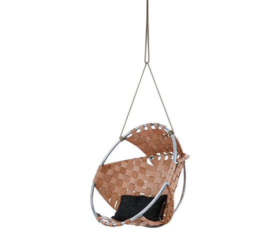 Cocoon Hang Chair Leather | Balancelles | Trimm Copenhagen