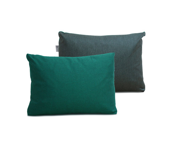 Duo Color Cushion Dark Green / Grey | Cushions | Trimm Copenhagen