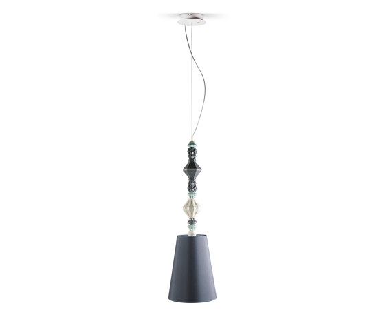 Belle de Nuit Ceiling Lamp II | Black (CE/UK) | Suspensions | Lladró