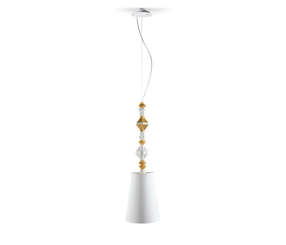 Belle de Nuit Ceiling Lamp II | Golden Luster (CE/UK) | Suspended lights | Lladró