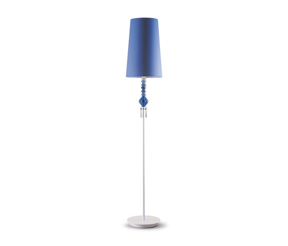 Belle de Nuit Floor Lamp I | Blue (CE) | Luminaires sur pied | Lladró