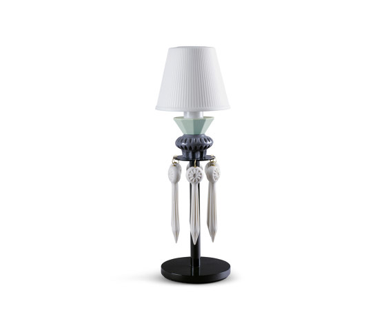 Belle de Nuit Lithophane Table Lamp with Tears | Black (CE) | Luminaires de table | Lladró