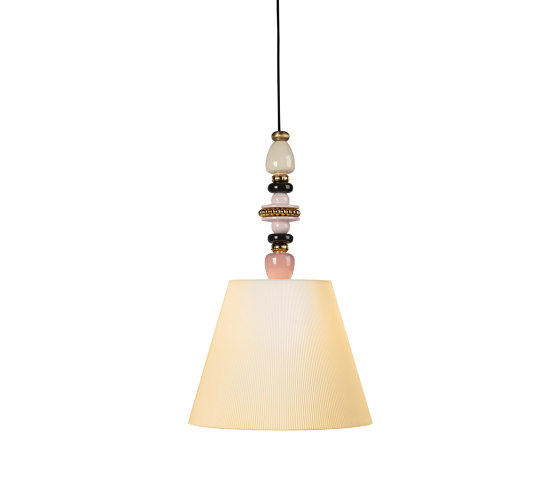 Firefly Ceiling Lamp | Pink and Golden Luster (CE/UK) | Suspensions | Lladró