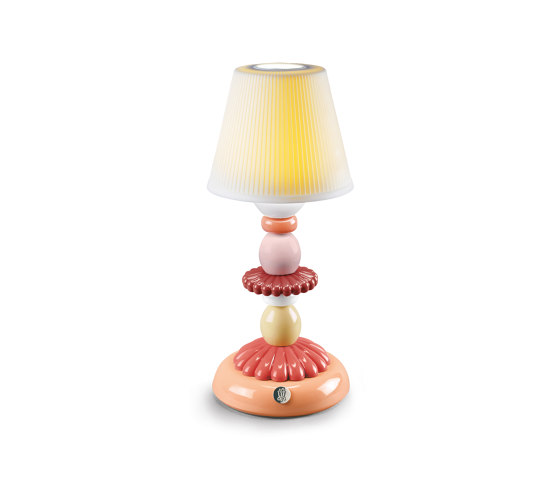 Firefly Lotus Table Lamp | Coral | Table lights | Lladró