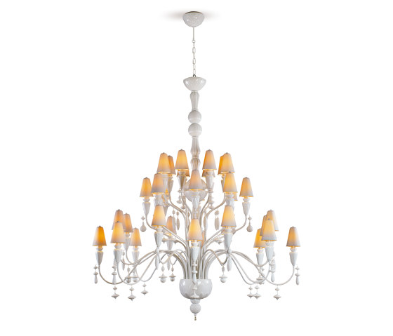 Ivy and Seed 32 Lights Chandelier | Large Model | White (CE/UK) | Chandeliers | Lladró