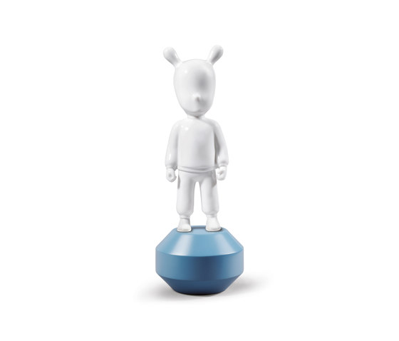 The Guest Little-white on blue Figurine | Small Model | Objekte | Lladró