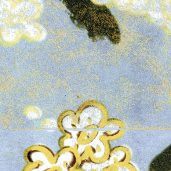 Soleil levant | Les cerisiers sauvages | TP 289 01 | Revestimientos de paredes / papeles pintados | Elitis