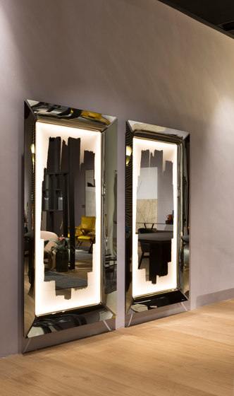 CAADRE WITH LIGHT Miroir | Miroirs | Fiam Italia