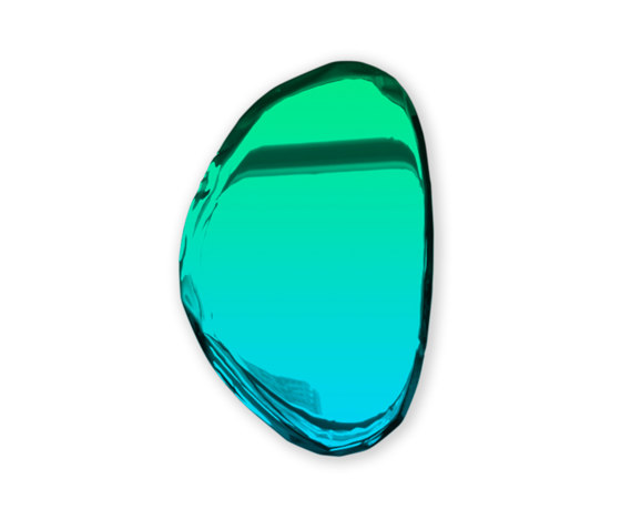 Tafla O2 Mirror Gradient Sapphire-Emerald | Mirrors | Zieta