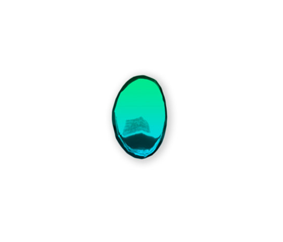 Tafla O5 Mirror Gradient Sapphire-Emerald | Miroirs | Zieta