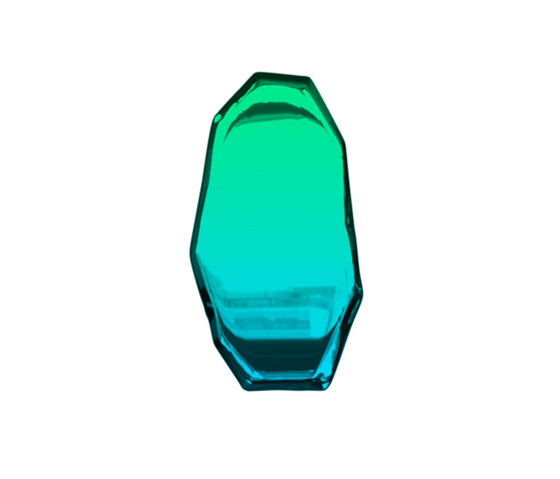 Tafla Mirror C3 Gradient Sapphire-Emerald | Espejos | Zieta