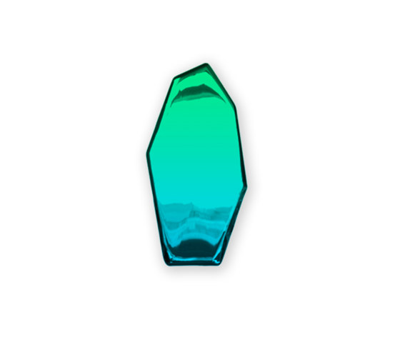 Tafla Mirror C4 Gradient Sapphire-Emerald | Miroirs | Zieta