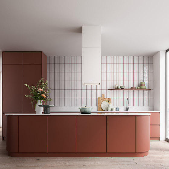 Design | Mira White | Kitchen hoods | Falmec