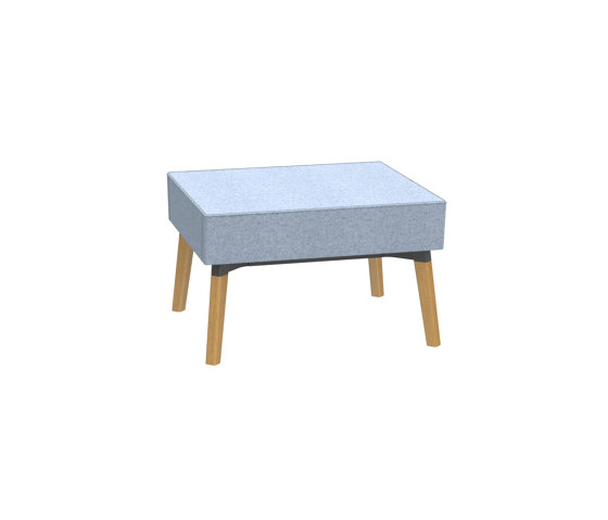 Reefs solitary 1-seater stool | Pouf | Dauphin