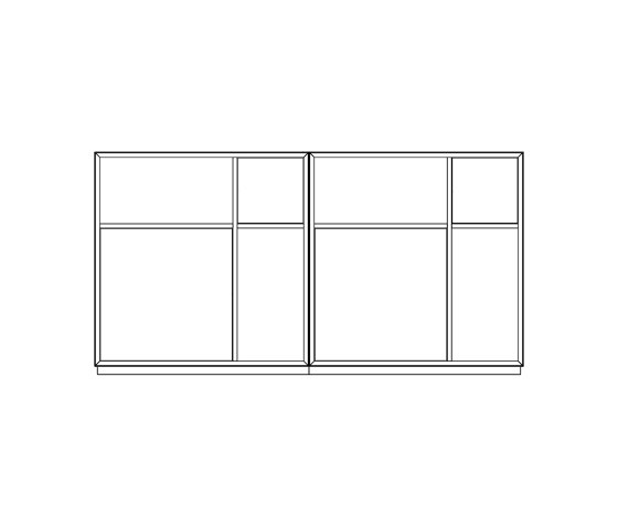 Vertiko cabinet furniture module CPL | Credenze | Müller small living