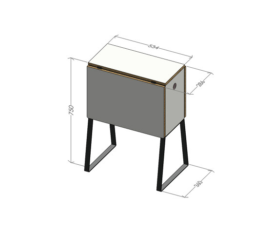 Wingcube Sidetable | Dining tables | Müller small living