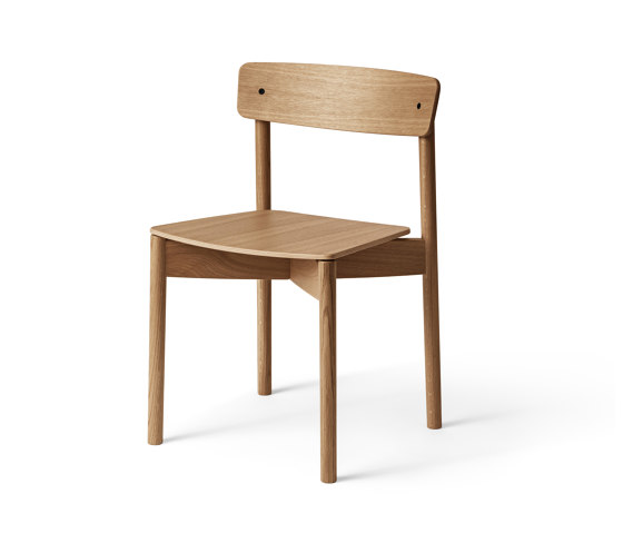 T01 | Cross Chair Oak Matt lacquer | Chaises | TAKT