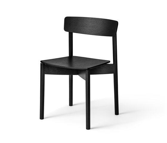 T01 | Cross Chair Oak Black lacquer | Chaises | TAKT