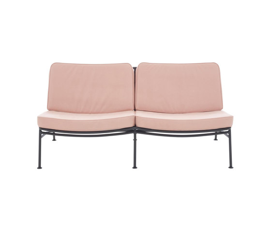 Backpack 2 | Settee Outdoor Charbon Lacquered Base | Sofas | Ligne Roset