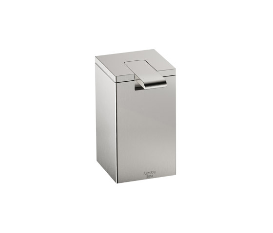 ACCESSORIES | Soap dispenser | Brushed Steel | Seifenspender / Lotionspender | Armani Roca