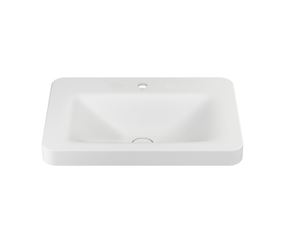 BASINS | Vasque à poser de 660 mm et 1 trou pour mitigeur de lavabo
Off White | Lavabos | Armani Roca