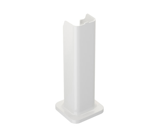 LAVABI | Lavabo sospeso o a colonna 750 mm per miscelatore monoforo | Glossy White | Lavabi | Armani Roca