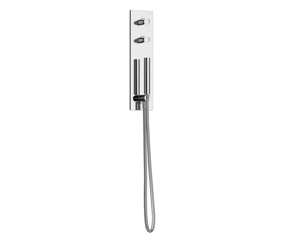 FAUCETS | Built-in thermostatic shower mixer with 2 functions including handshower | Chrome | Duscharmaturen | Armani Roca