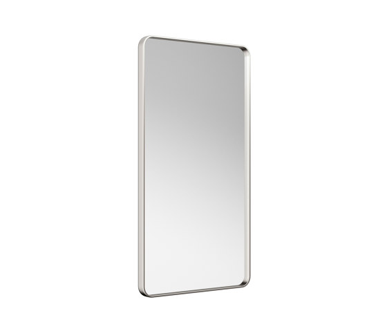 MIRRORS | Metal-framed mirror | Brushed Steel | Badspiegel | Armani Roca