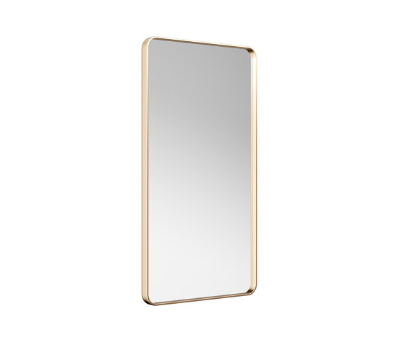 SPECCHI | Specchio con cornice in metallo | Greige | Specchi da bagno | Armani Roca