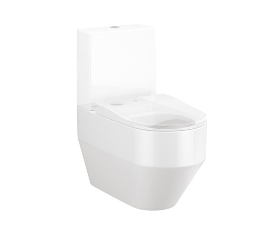 TOILETS | Close-coupled WC | Glossy White | WCs | Armani Roca