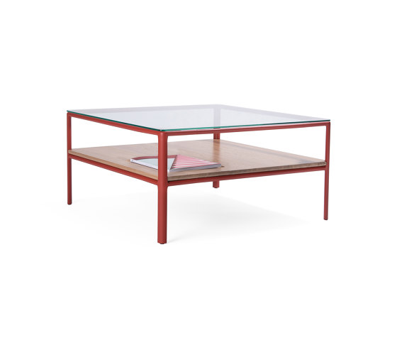 Crest table with double tops | Tavolini bassi | Materia