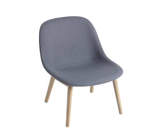 Fiber Lounge Chair | Wood Base | Textile | Sessel | Muuto