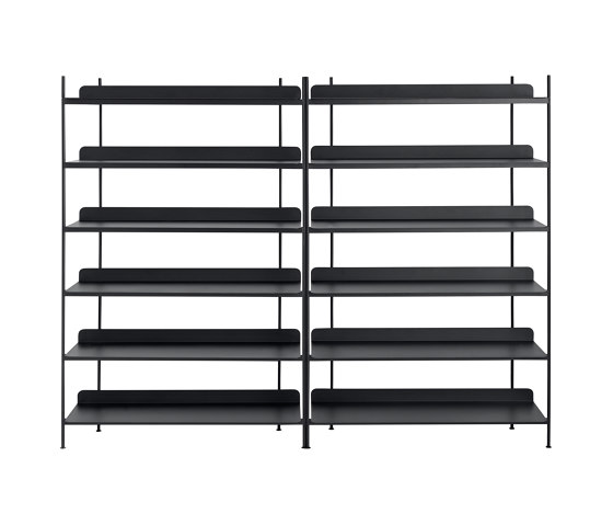 Compile Shelving System | Configuration 8 | Shelving | Muuto