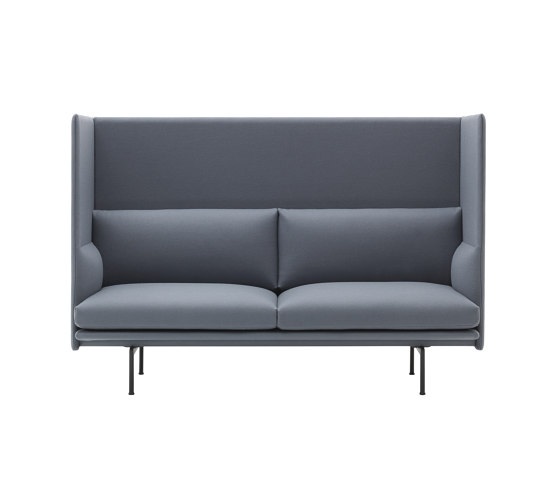 Outline Highback | 2-Seater | Canapés | Muuto
