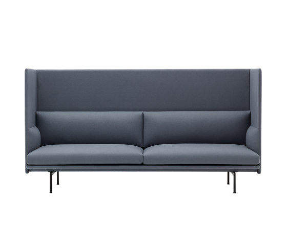 Outline Highback | 3-Seater | Canapés | Muuto