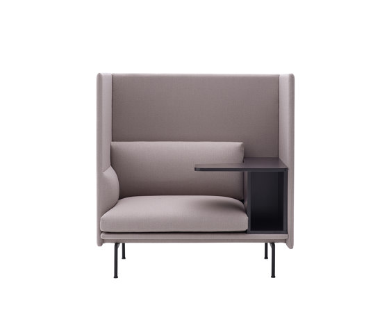 Outline Highback Work | Right | Sillones | Muuto
