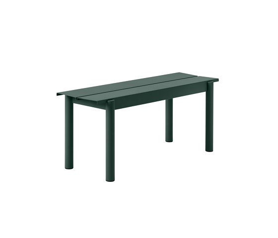 Linear Steel Bench | 110 x 34 cm / 43.3 x 15.4" | Panche | Muuto