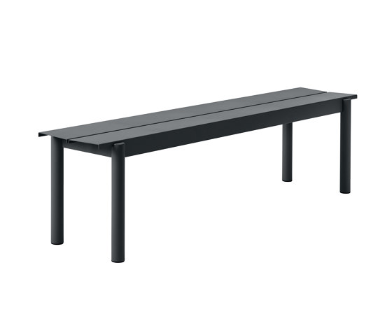 Linear Steel Bench | 170 x 34 cm / 66.9 x 15.4" | Benches | Muuto