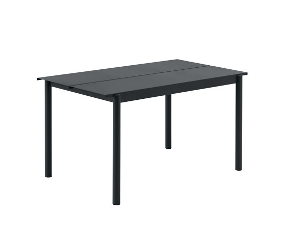 Linear Steel Table | 140 x 75 cm / 55.1 x 29.5" | Tables de repas | Muuto
